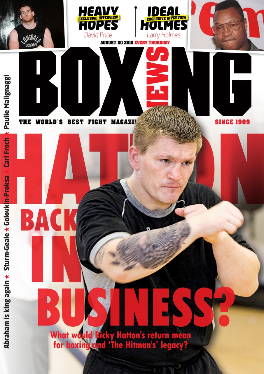 Boxing News Preview Pages