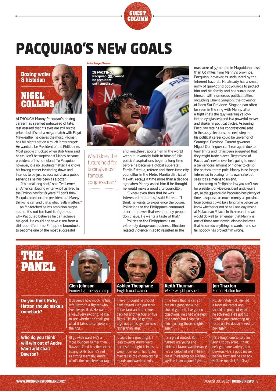 Boxing News Preview Pages