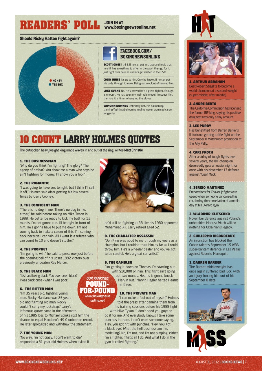 Boxing News Preview Pages