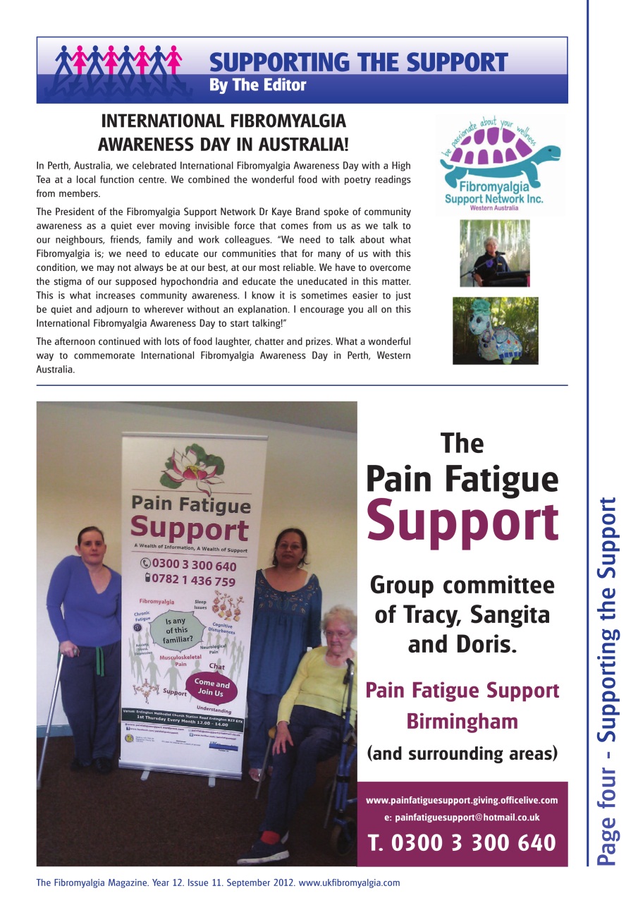 Fibromyalgia Magazine Preview Pages