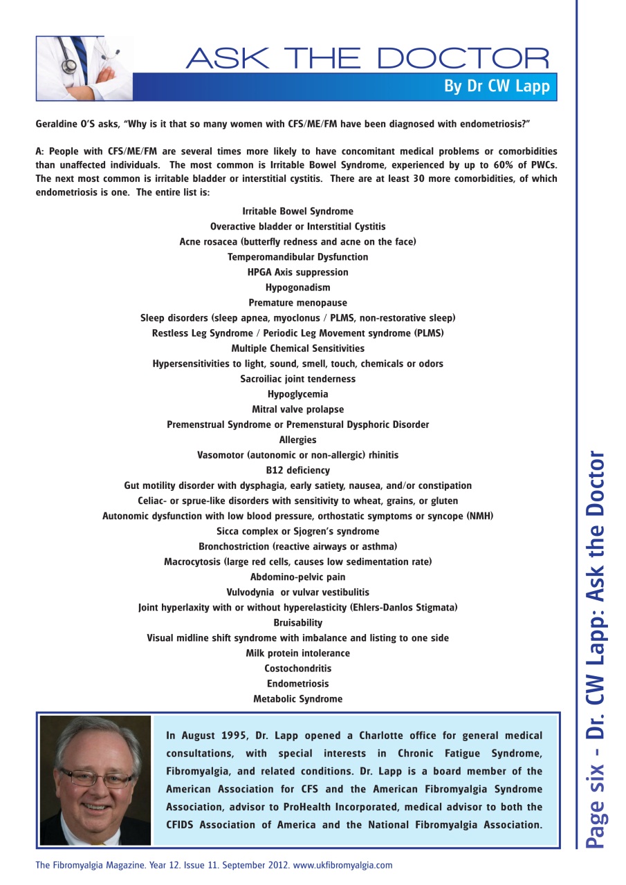 Fibromyalgia Magazine Preview Pages