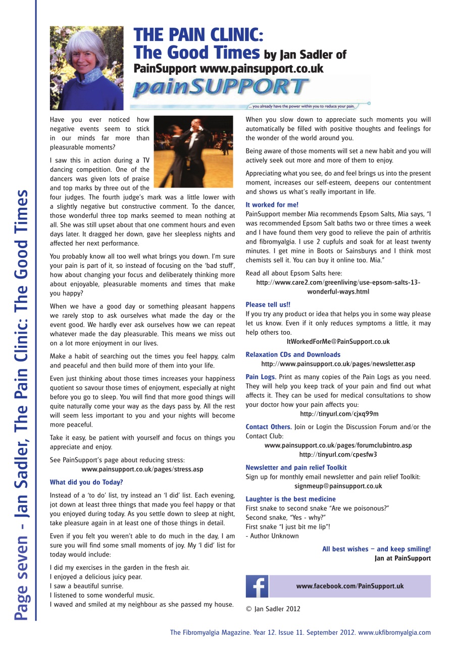 Fibromyalgia Magazine Preview Pages