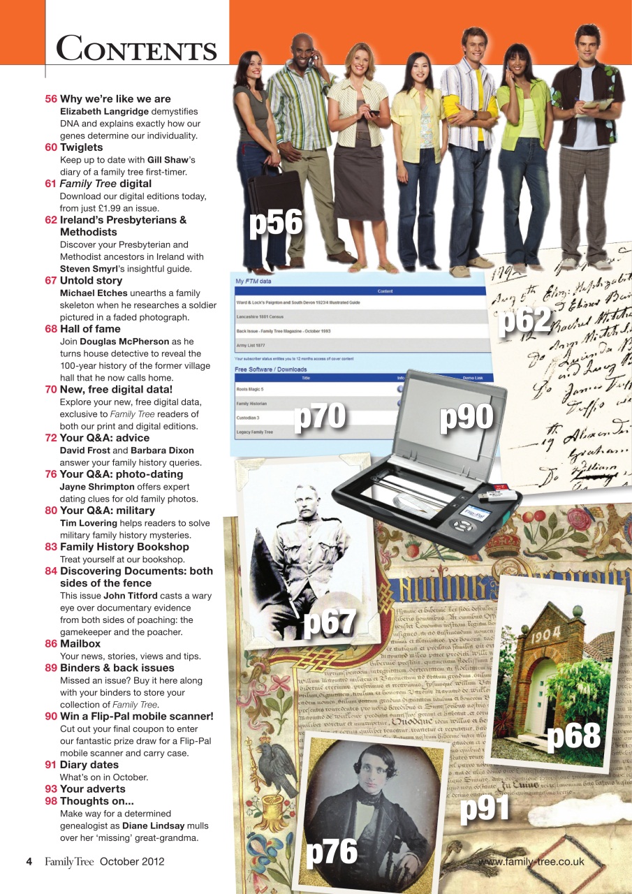 Family Tree Preview Pages