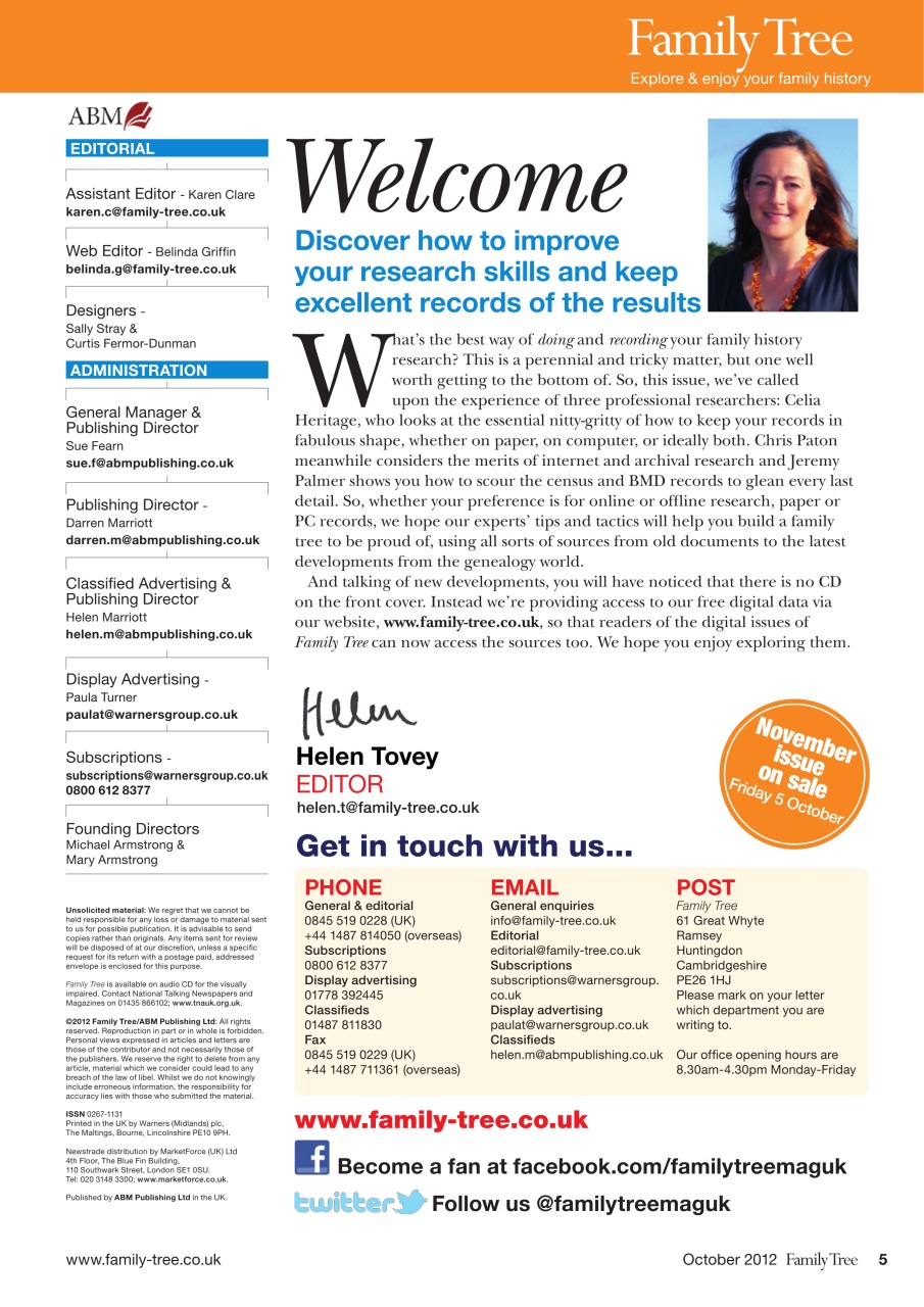 Family Tree Preview Pages