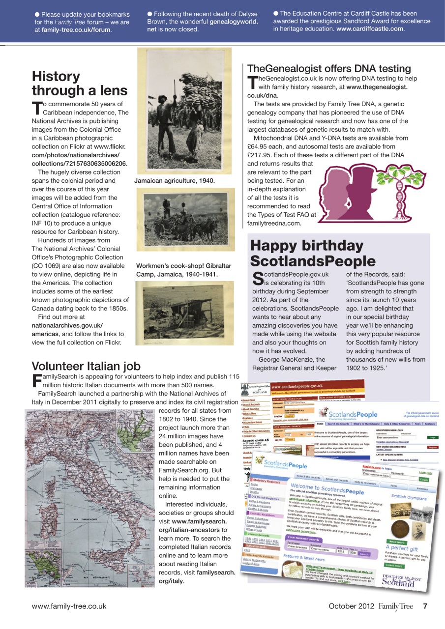 Family Tree Preview Pages