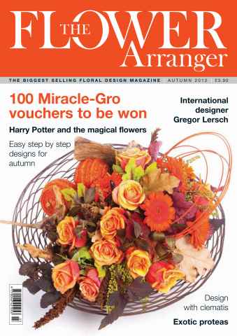 The Flower Arranger issue Autumn 2012