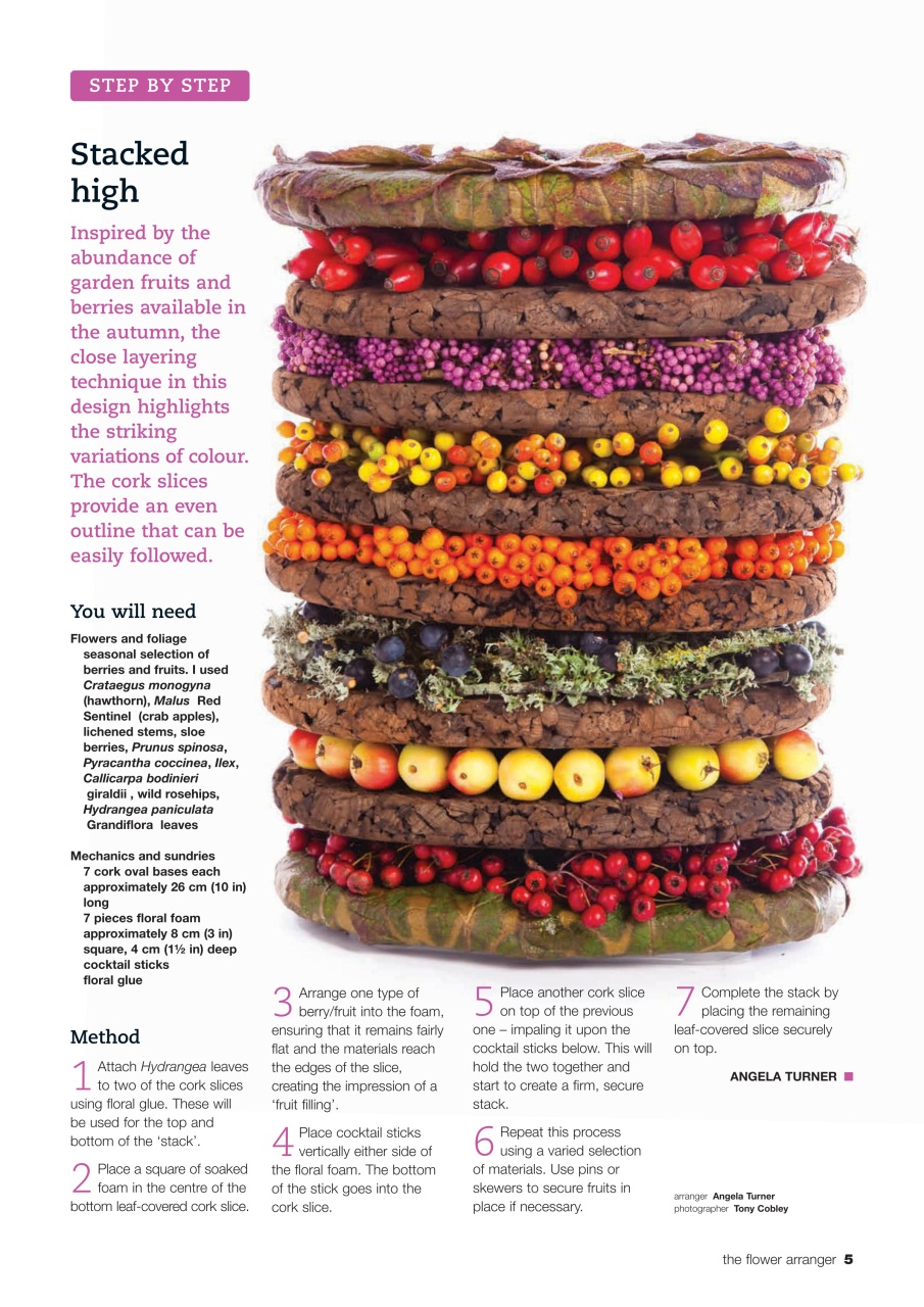 The Flower Arranger Preview Pages