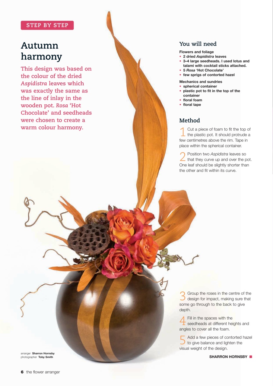 The Flower Arranger Preview Pages