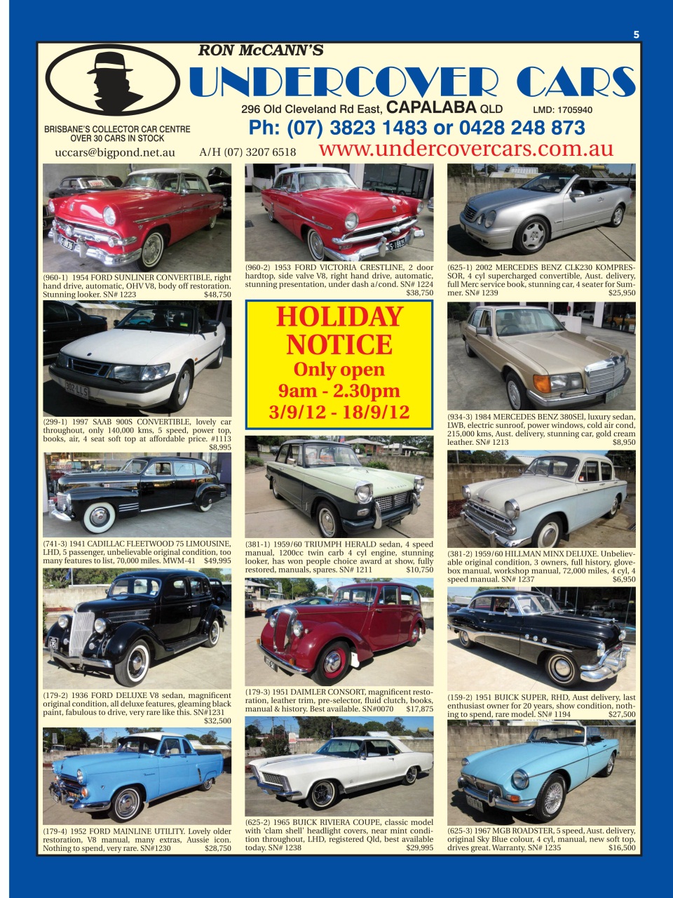 JUST CARS Preview Pages