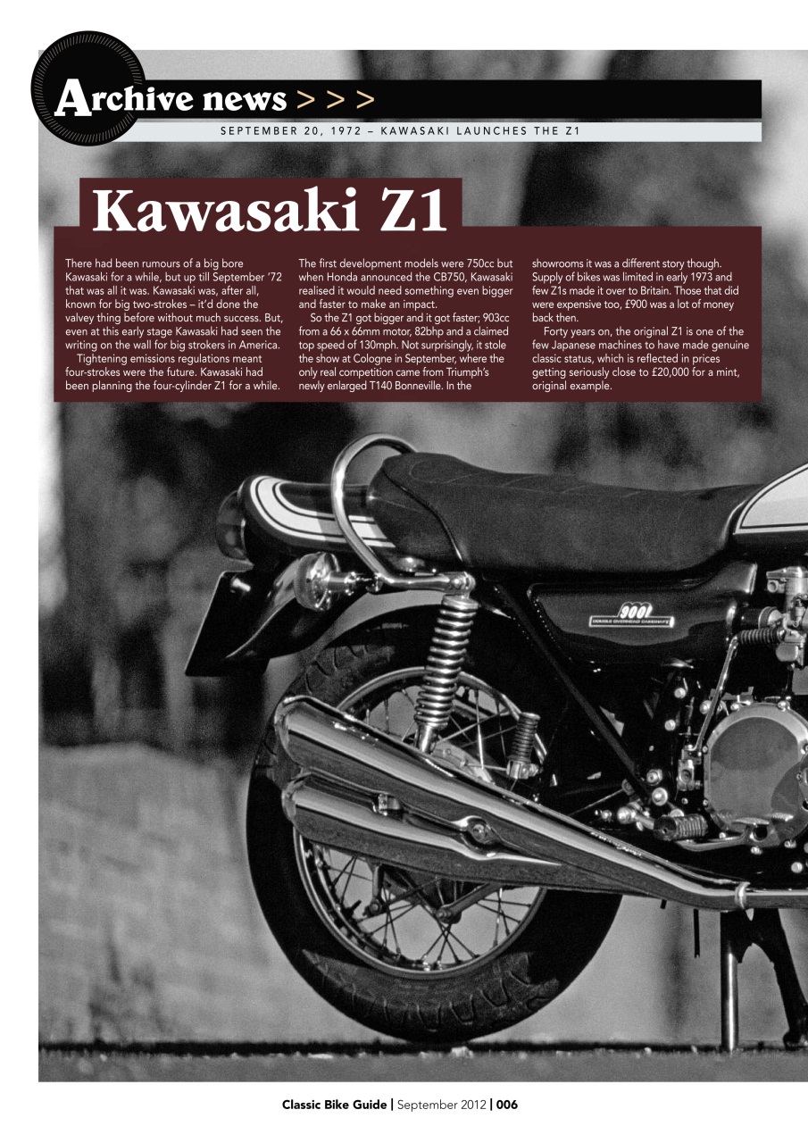 Classic Bike Guide Preview Pages
