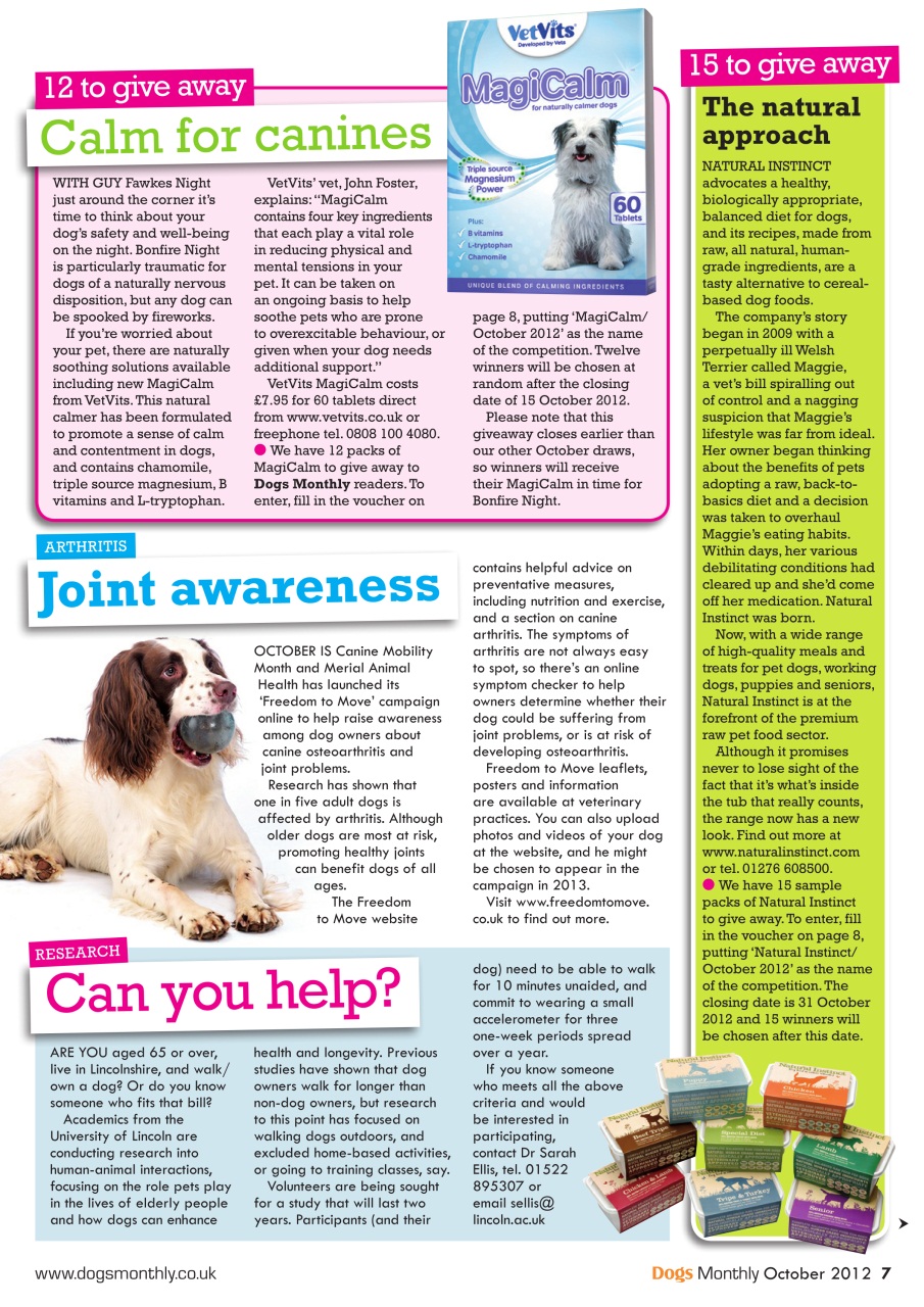 Dogs Monthly Preview Pages