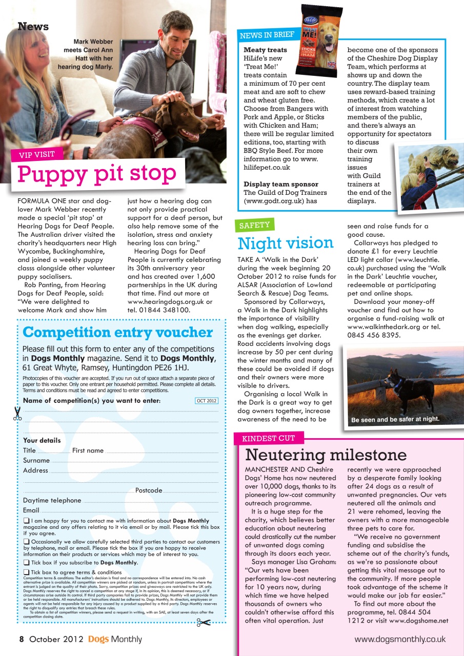 Dogs Monthly Preview Pages