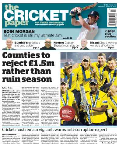 The Cricket Paper issue 29th August 2012