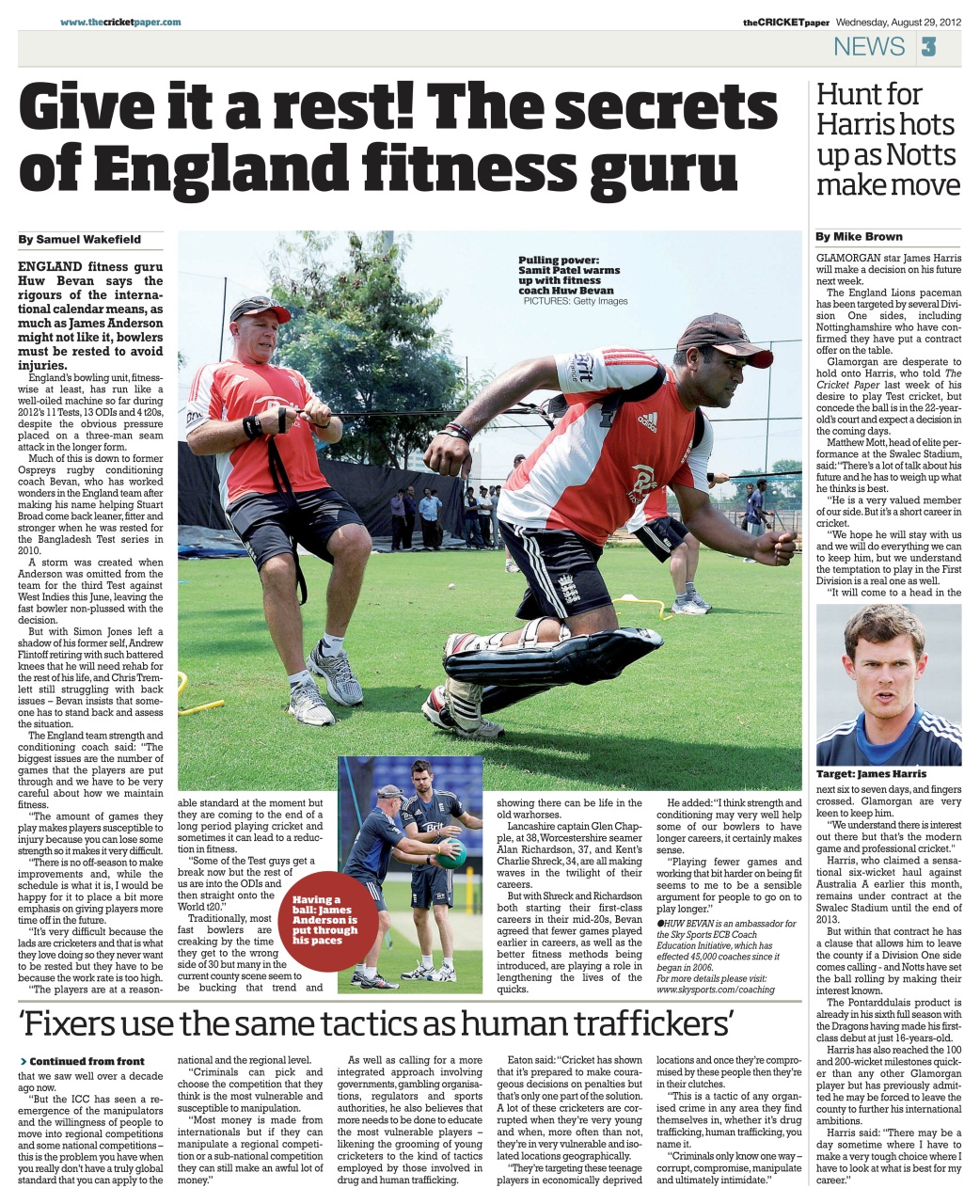 The Cricket Paper Preview Pages