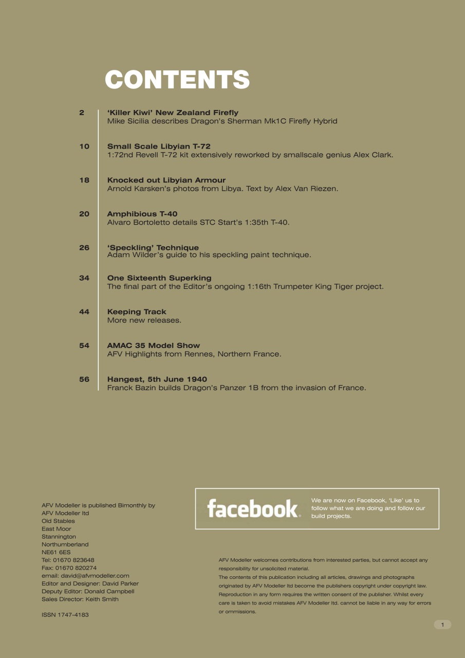 Meng AFV Modeller Preview Pages