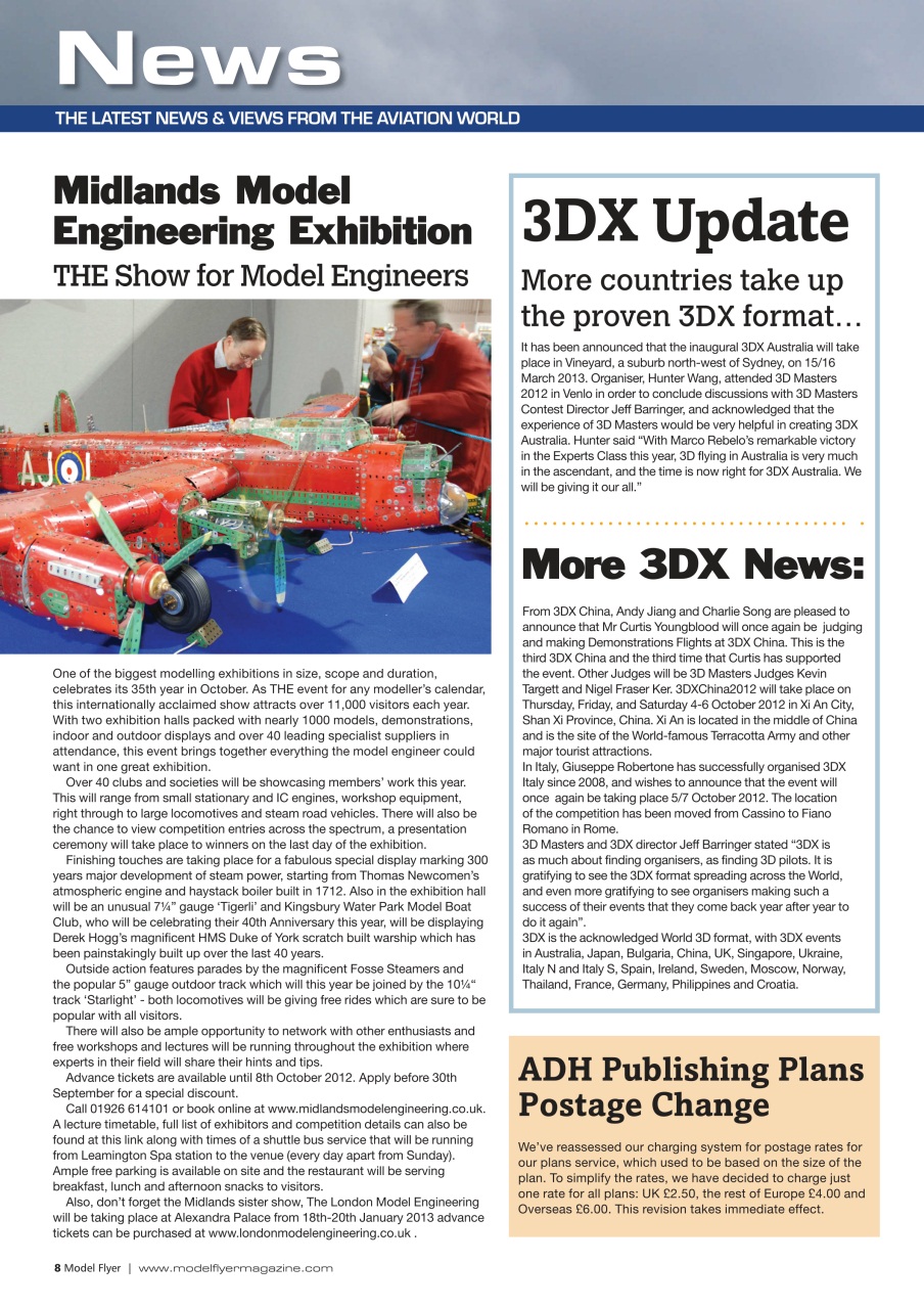 Radio Control Model Flyer Preview Pages