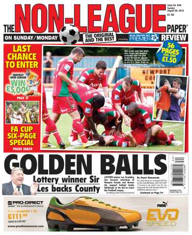 The Non-League Football Paper issue 26th August 2012