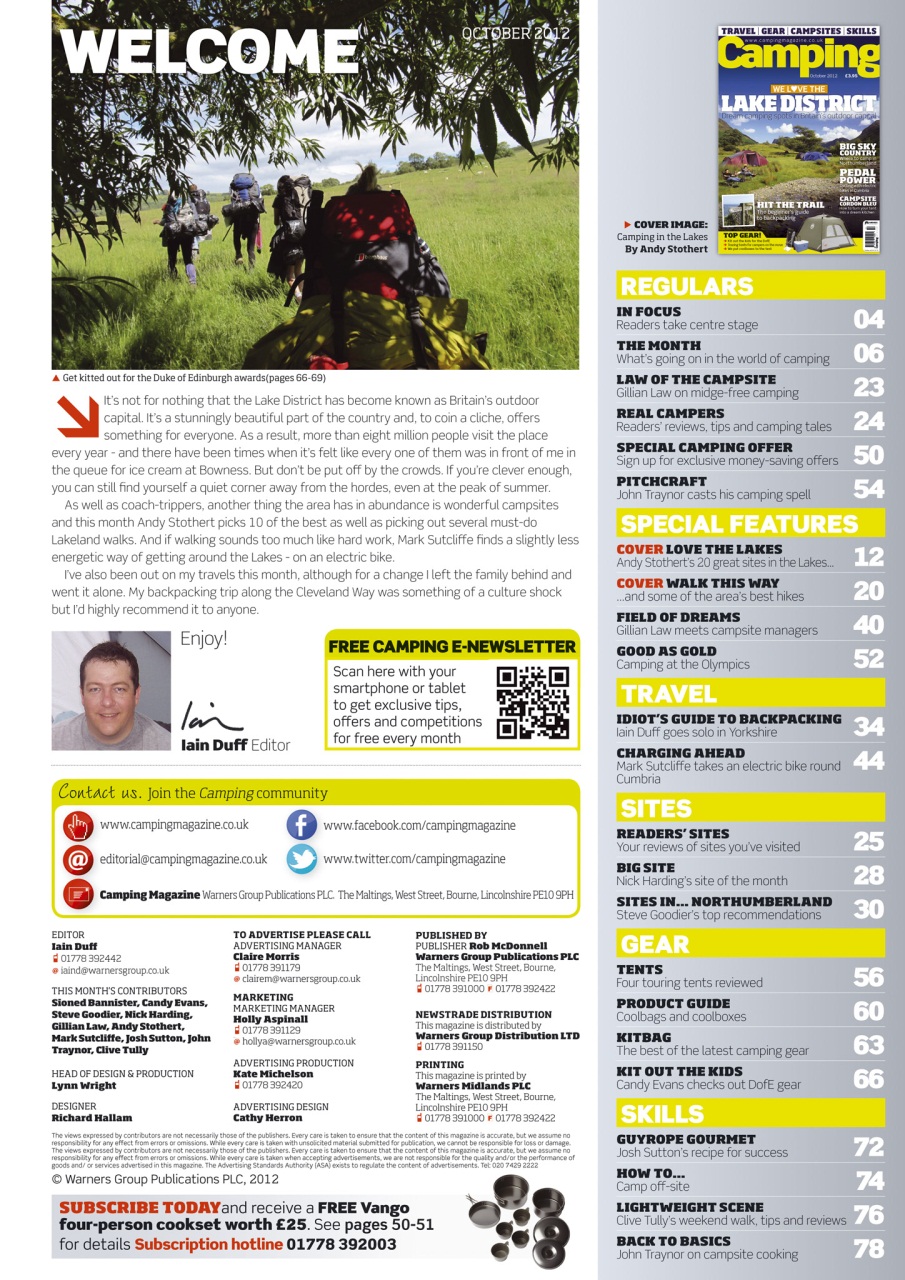 Camping Preview Pages