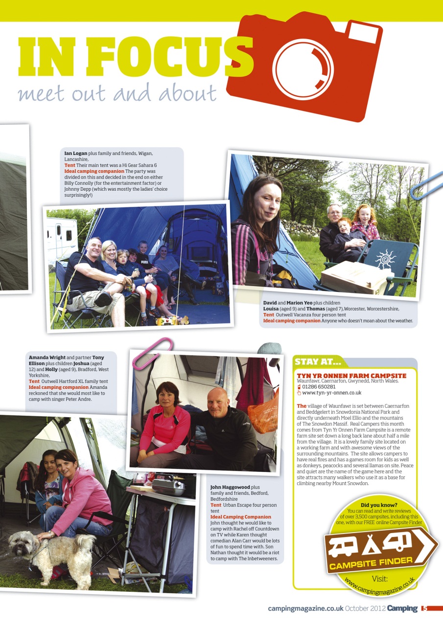 Camping Preview Pages