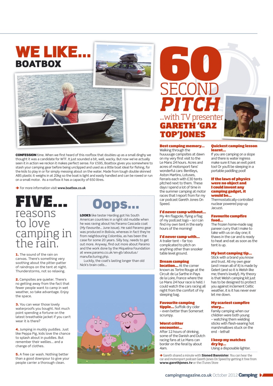 Camping Preview Pages