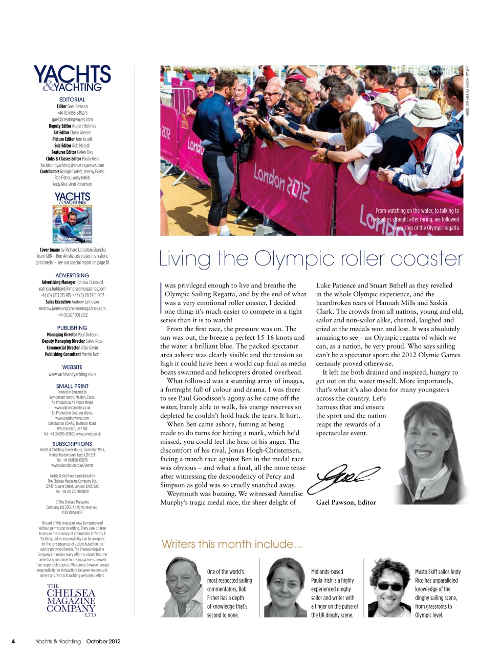 Yachts & Yachting Preview Pages