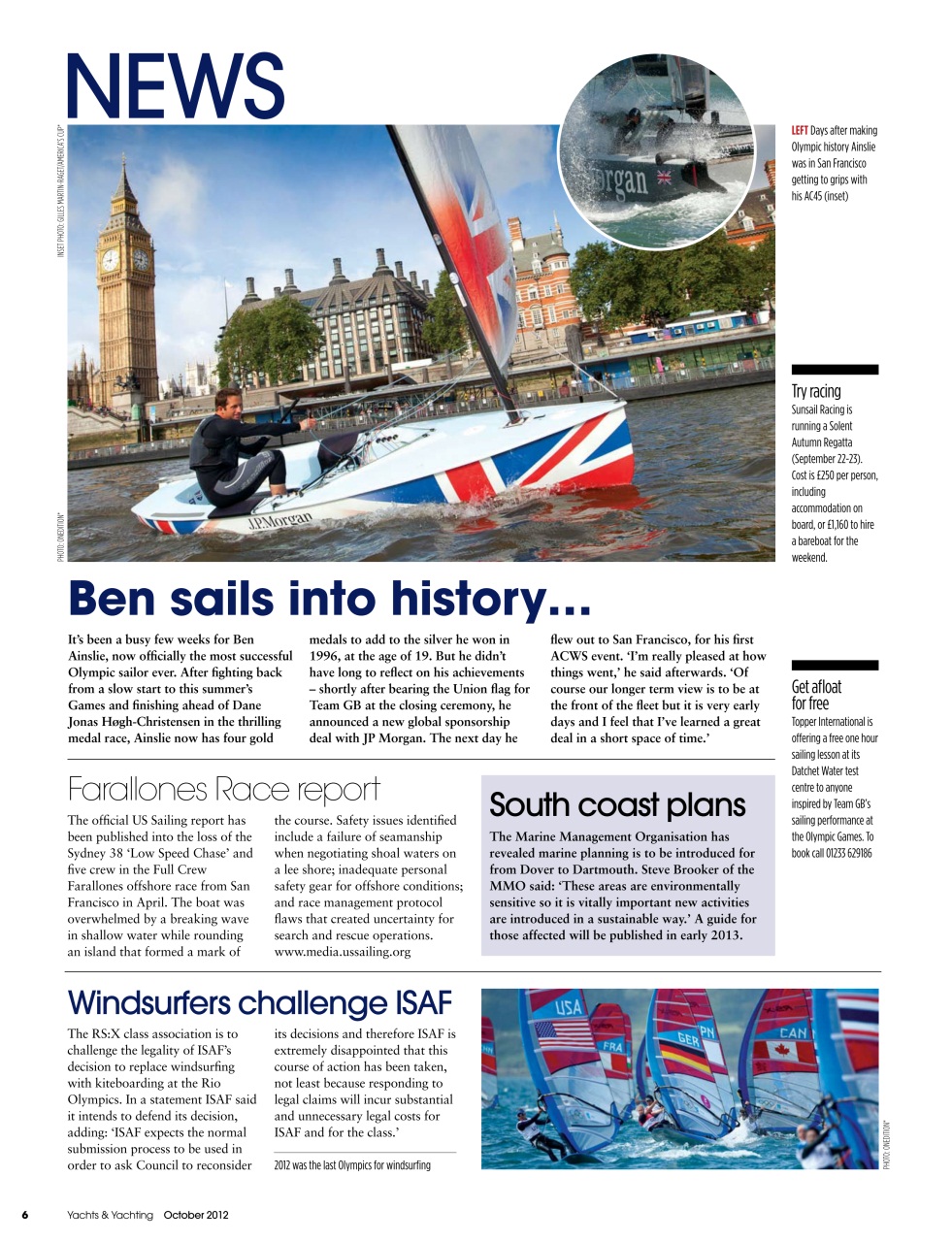 Yachts & Yachting Preview Pages