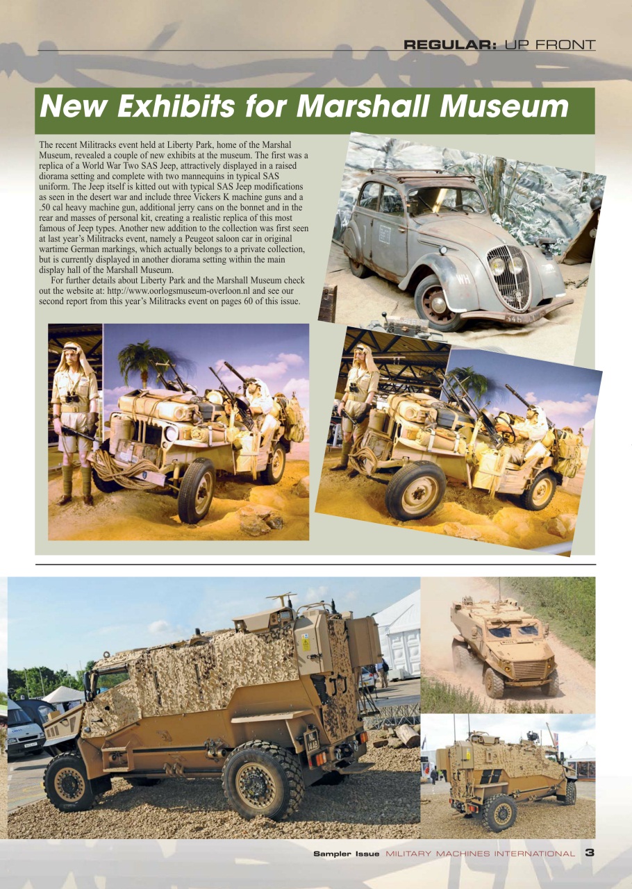 Military Machines International Preview Pages