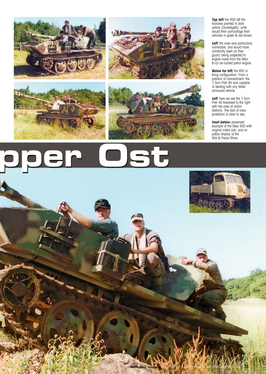 Military Machines International Preview Pages