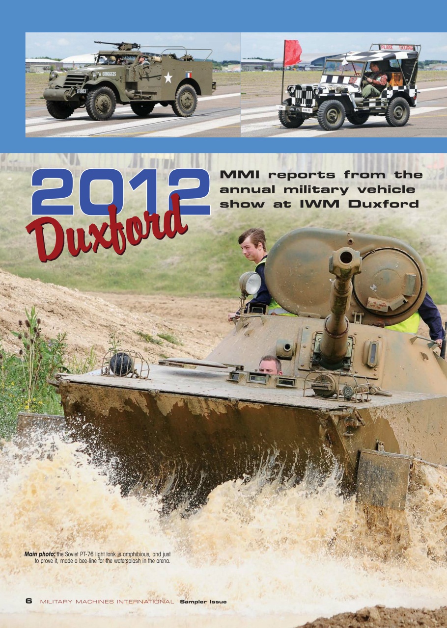 Military Machines International Preview Pages