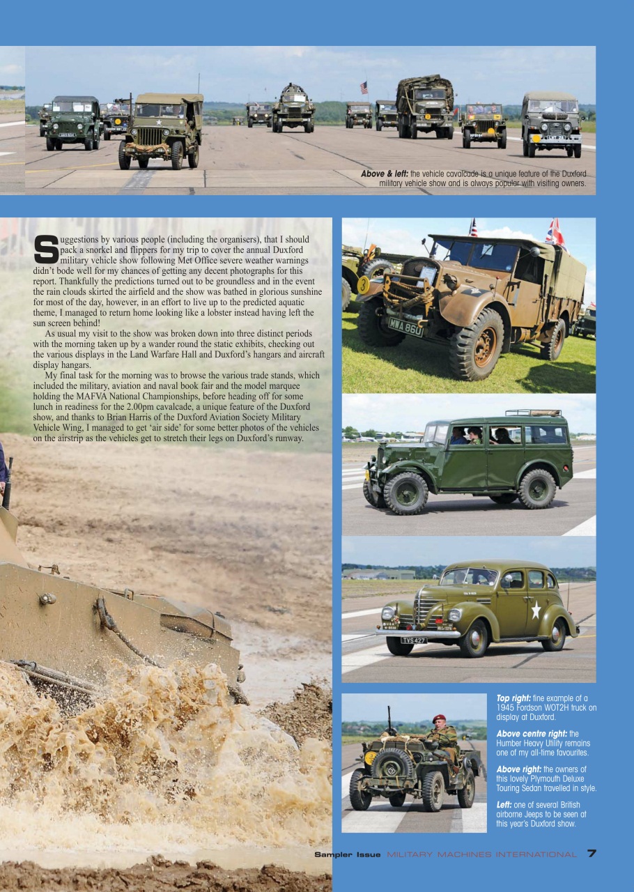Military Machines International Preview Pages
