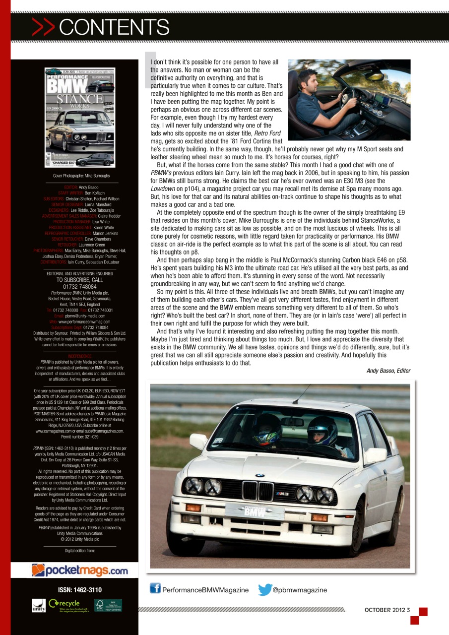 Performance BMW Preview Pages