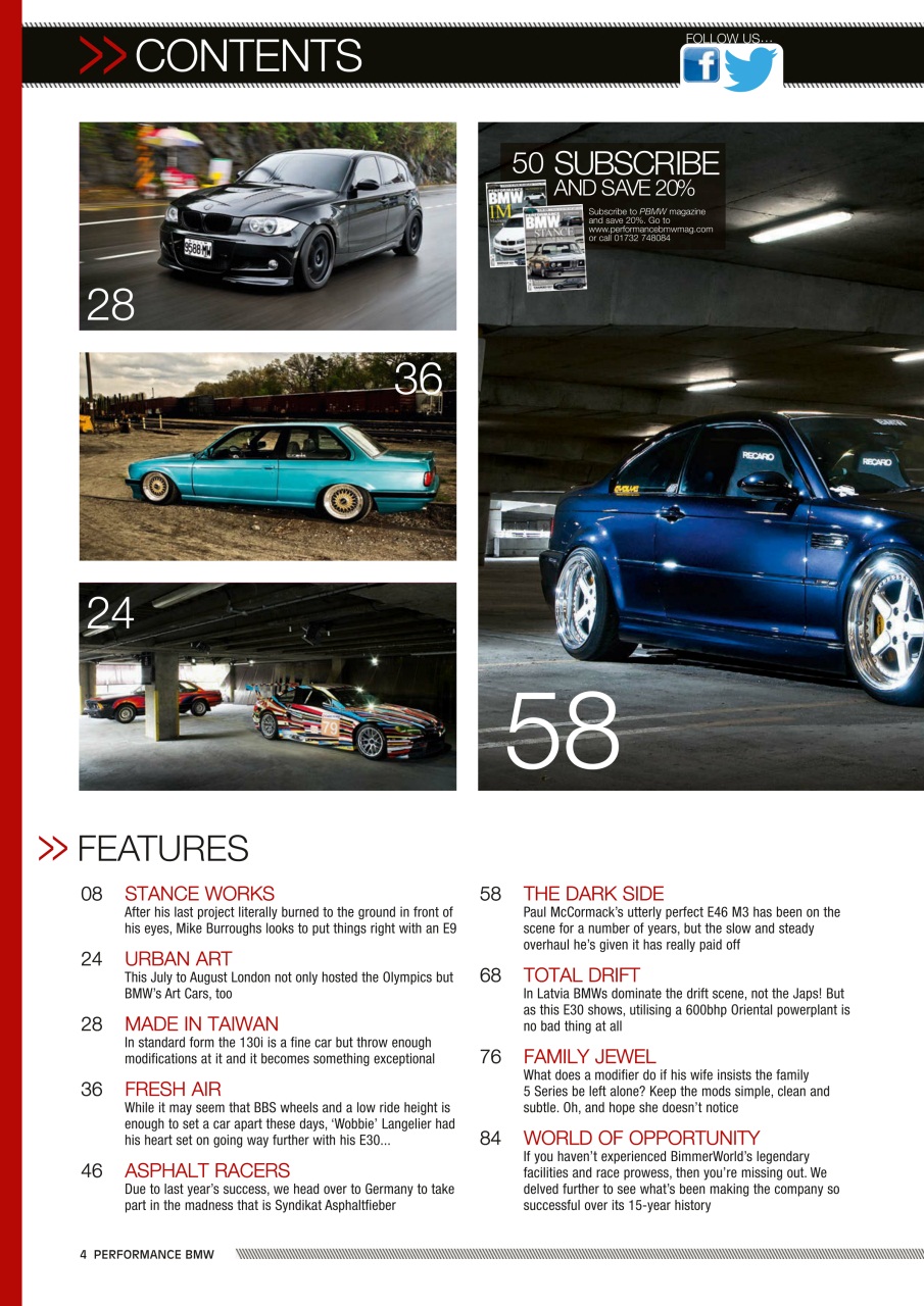 Performance BMW Preview Pages