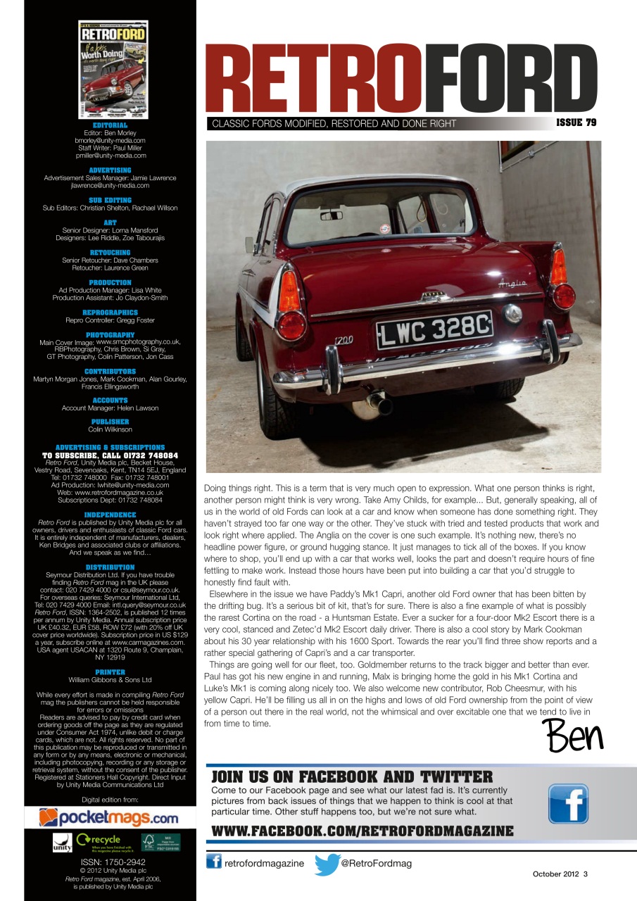 Retro Ford Preview Pages