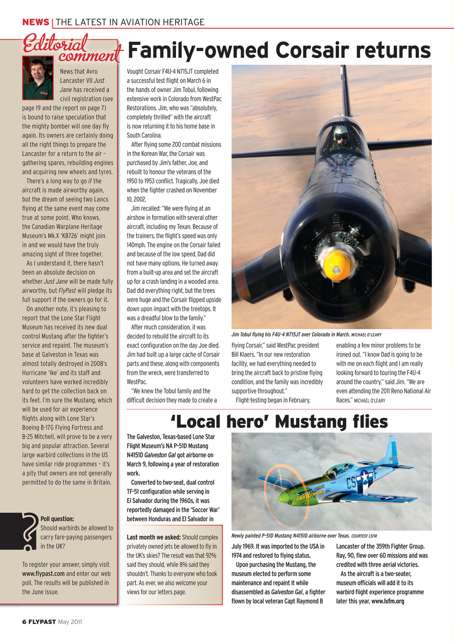 FlyPast Preview Pages