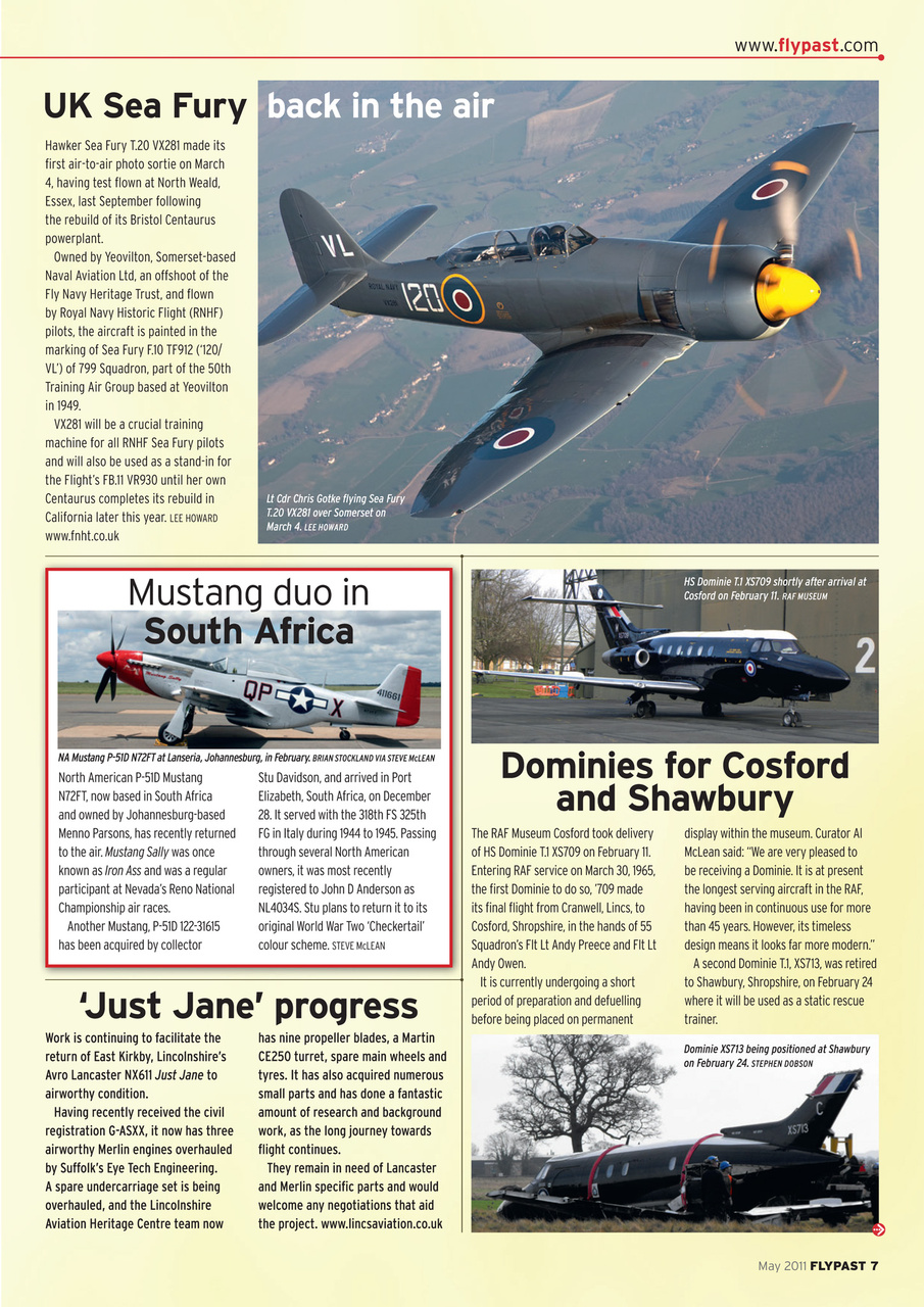 FlyPast Preview Pages