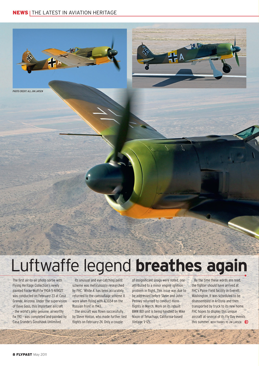 FlyPast Preview Pages