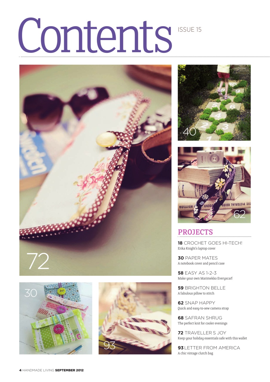 Handmade Living Preview Pages