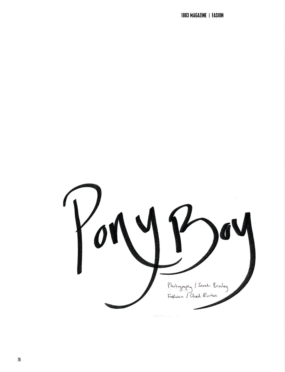 1883 Magazine Preview Pages