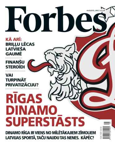 Forbes Latvia issue Forbes #27 08'12
