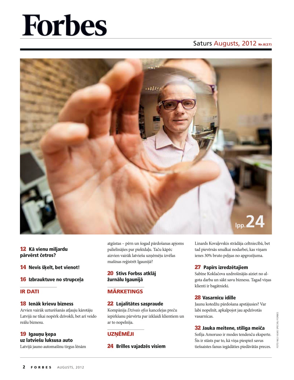 Forbes Latvia Preview Pages