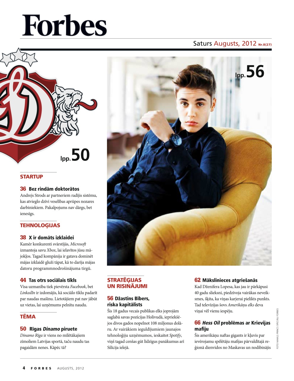 Forbes Latvia Preview Pages
