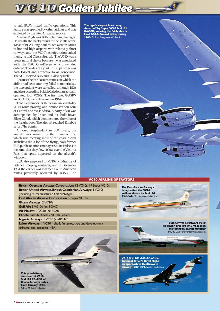 Classic Aircraft Preview Pages