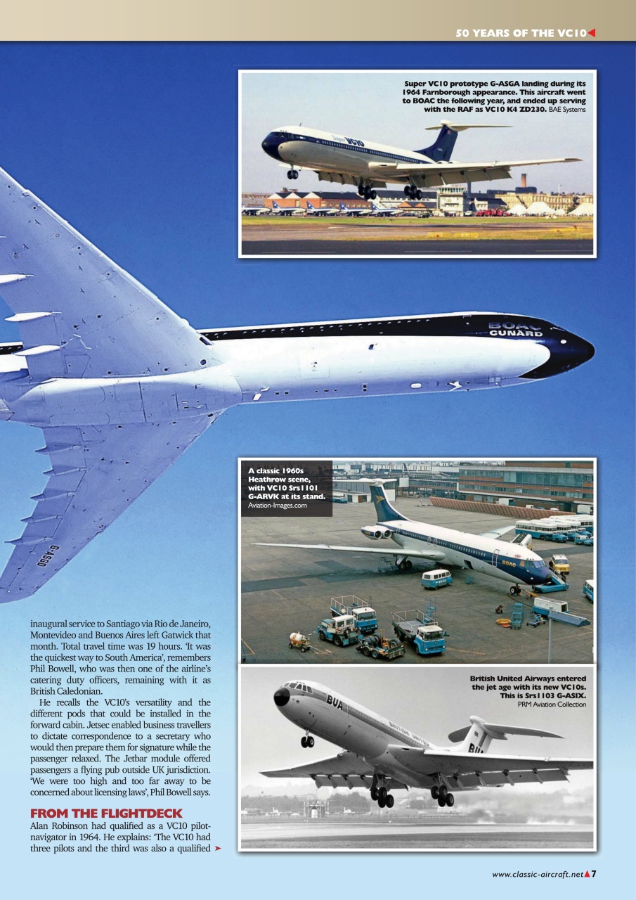 Classic Aircraft Preview Pages