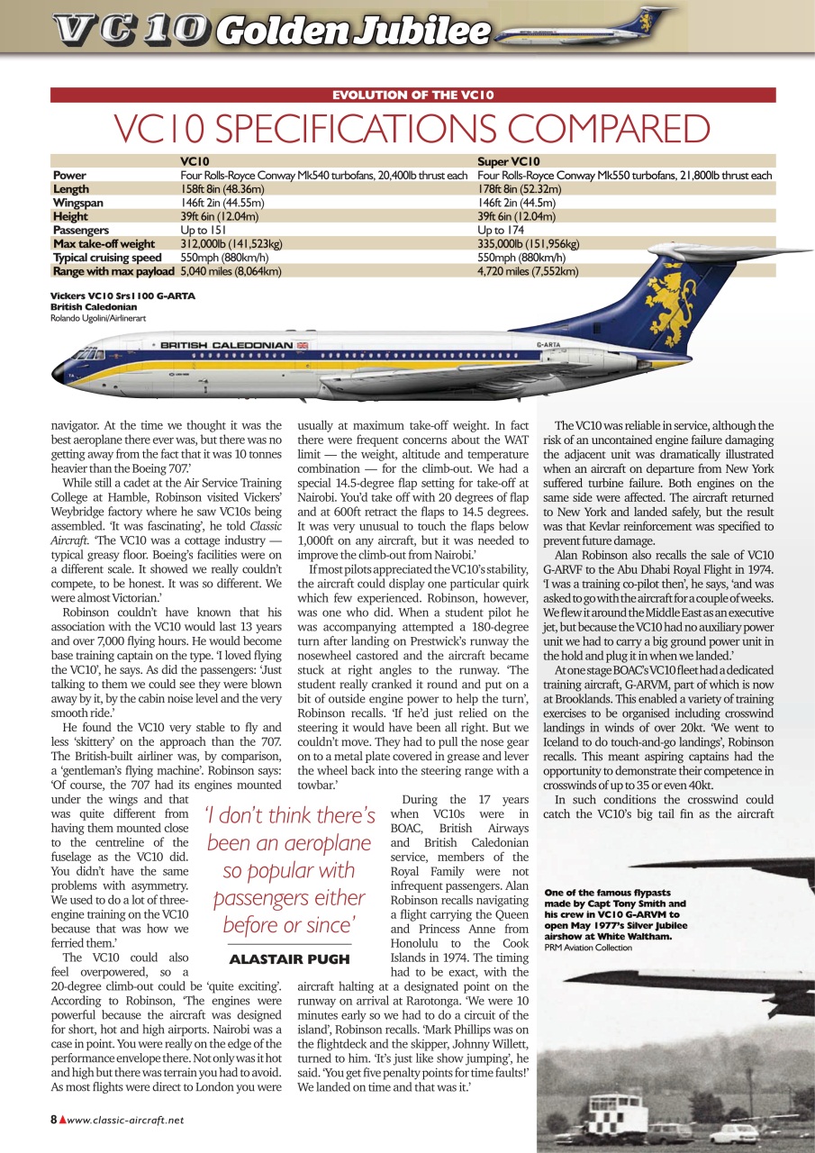 Classic Aircraft Preview Pages