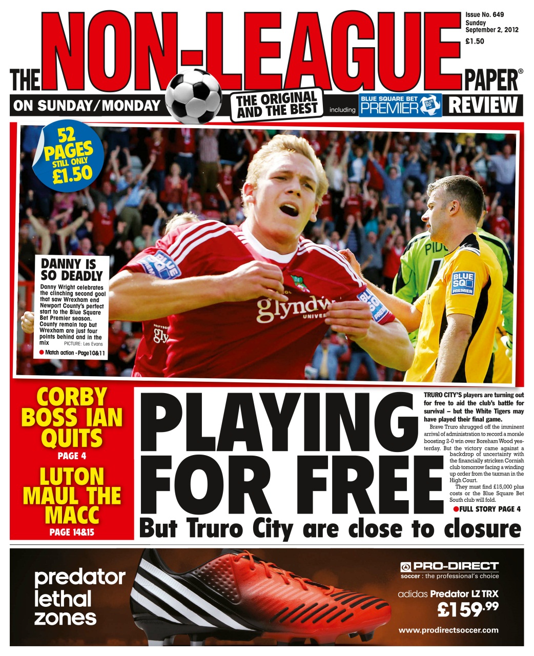 The Non-League Football Paper Preview Pages