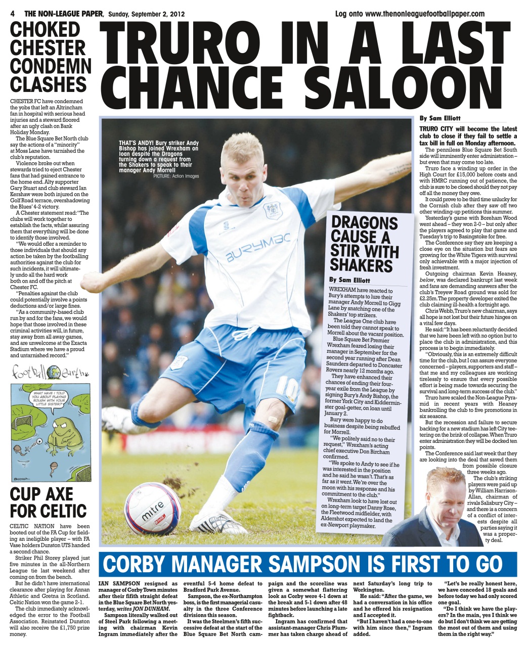 The Non-League Football Paper Preview Pages