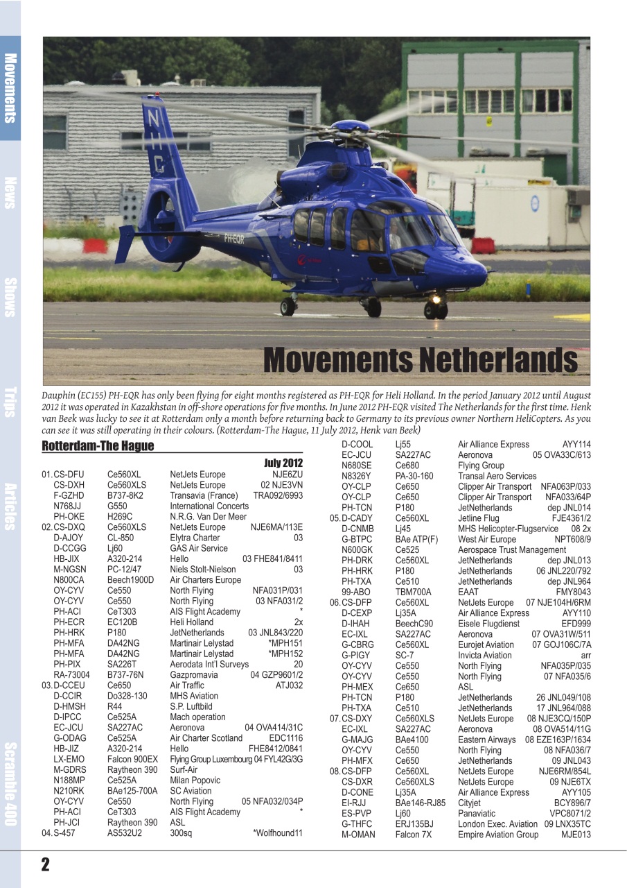 Scramble Magazine Preview Pages