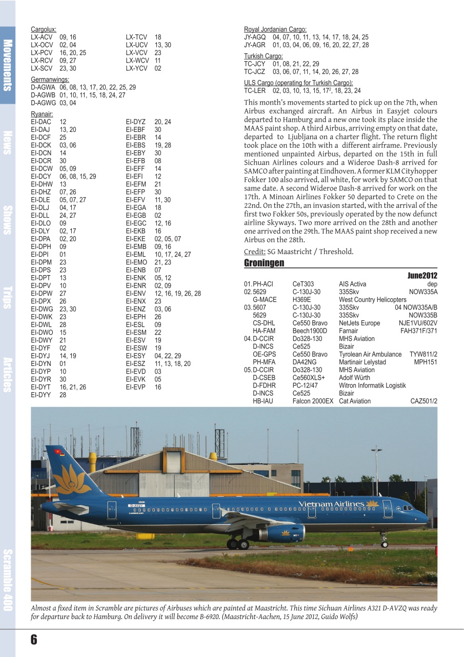 Scramble Magazine Preview Pages