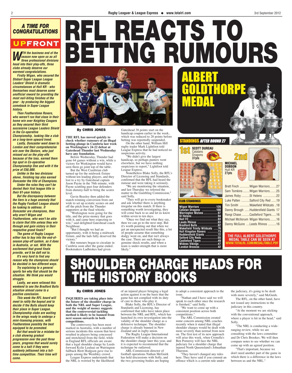 League Express Preview Pages