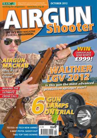 Airgun Shooter issue October 2012